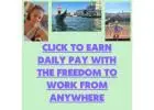  Calling all aspiring Digital Nomads!! Would you like to earn daily pay from home or while traveling