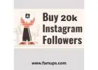 Buy 20,000 Instagram Followers To Unlock Insta Stardom