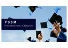 Post Graduate Diploma In Management Pgdm
