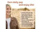 50+: This is for you! Earn $100-$900 Daily, Working from Home