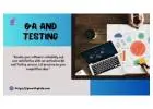 Elevating Software Quality with QA and Testing Solutions - Growth Grids