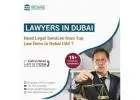 Get Legal Advice today! Call our Lawyers in Dubai