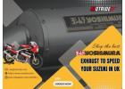 Shop the best Yoshimura Exhausts to speed your SUZUKI in UK