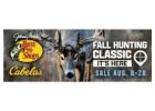 Save up to 50% During Cabela's Fall Hunting Classic Now - August 28th