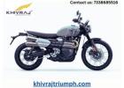 Classic Design and New Power in a Triumph Scrambler