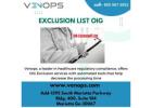 Exclusion List OIG: A List of Excluded Individuals 