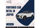 fortuner rental jaipur