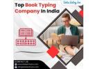 Best Book Typing Services in India