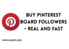 Buy Pinterest Board Followers from Famups