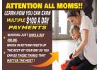 ATTENTION ALL MOMS!!!..WANT TO MAKE EXTRA INCOME ONLINE??