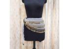 Belly Dance Hip Scarf Belt with Coins