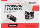 Get the minimum prices on SCORPION EXHAUSTS for your SUZUKI 