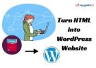 Turn HTML into WordPress Website: HireWPGeeks