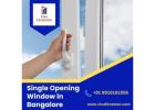 Single Opening Window in Bangalore | UPVC Openable Windows in Bangalore