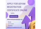 Apply for Udyam Registration Certificate Online 