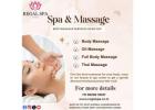 Enjoy a relaxation body massage service at regal spa thane