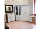 1,2,3,4,5,6,7,8 Door wardrobe with chest of drawer and bedside ready for free shipping