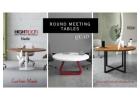 Buy Stylish Round Meeting Tables from Highmoon Office Furniture