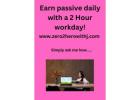 Interested in a 2 Hour workday working around your kids?