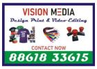 Vision Media | Pre-Ink Rubber Stamp | polymer Rubber Stamp | Video Editing | 2024