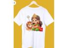 Buy Kids' Durga Design Bengali Printed Unisex T-Shirt at SMARTEEZ