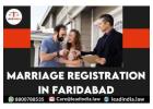 Marriage Registration In Faridabad