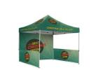 Promote Your Brand On The Go with a Custom Pop-Up Tent with Logo