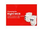 Choose High Quality MCB & RCCB with Manufacturer & Supplier - Biocon Electric India.