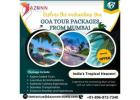 Goa Tour Packages from Mumbai