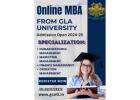  Online MBA courses in GLA