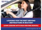 Looking for the Best Driving Instructor in Bolton? Enroll Shah Driving School