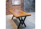 Expandable Solid Wood Dining Table at Woodensure: Perfect for Entertaining