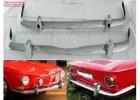 Volkswagen Type 34 bumper (1966-1969) by stainless steel  (VW Type 34 stoßfänger)