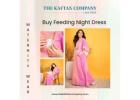 Buy Feeding Night Dress: Stylish and Functional For Breastfeeding Moms – The Kaftan Company