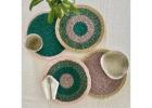 Eco-Friendly Round Dining Mats by Project1000