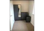 1,2,3,4,5,6,7,8 Door wardrobe with chest of drawer and bedside ready for free shipping