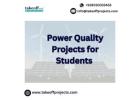 Power Quality Projects for Students at Takeoff Projects