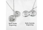 Custom Engraved Locket Necklace