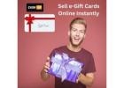 Get Instant Cash by Selling Unused Gift Cards Quickly