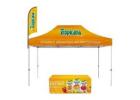 10x15 Branded Canopy: Compact Yet Impactful