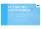 Data analytics courses in Belgium