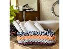 Cozy Oval Crochet Baskets by Project1000 