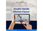 Double Handle Kitchen Faucet with Classic Charm