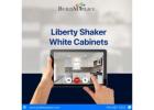 Liberty Shaker White Cabinets for Clean Aesthetics