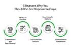 Top 5 Reasons to Choose Disposable Cups for Outdoor Gatherings