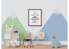 Adventure Awaits - Motivational Wall Art for Kids | Inspiring Decor