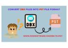 Convert Outlook Express DBX to PST 