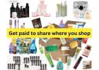 Get paid to share where you shop