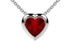 Purchase Ruby Heart Necklace with GIA Certified 1.00cts.