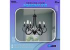 Shop Hanging Iron Chandelier for Home, Wedding, Banquet and Event Décor